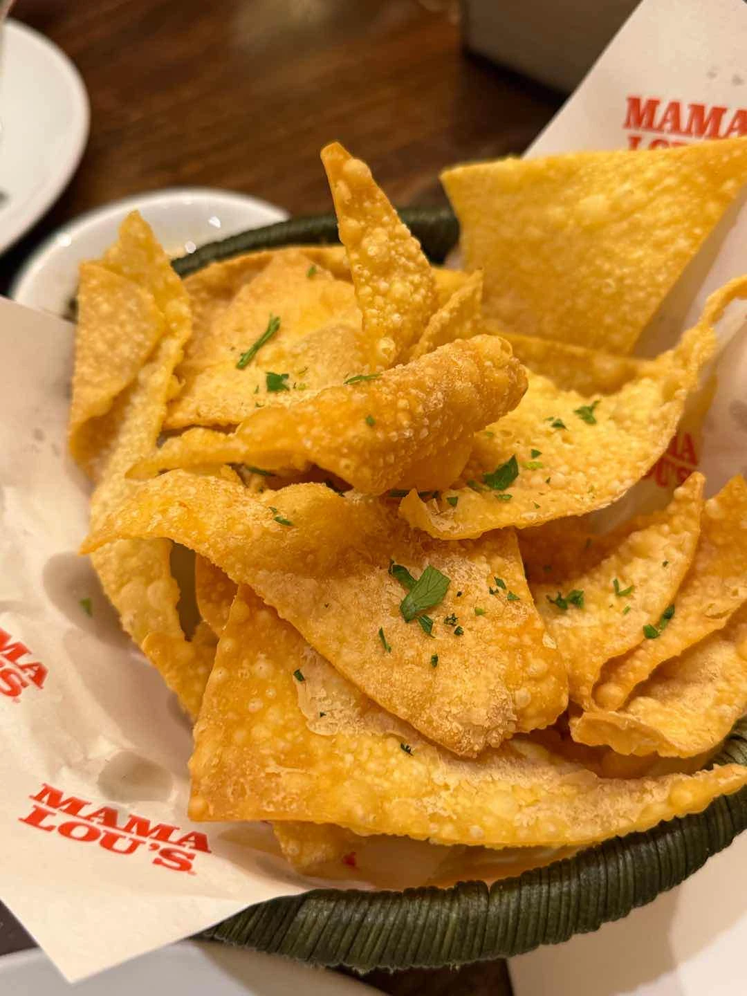 chips for baked spinach