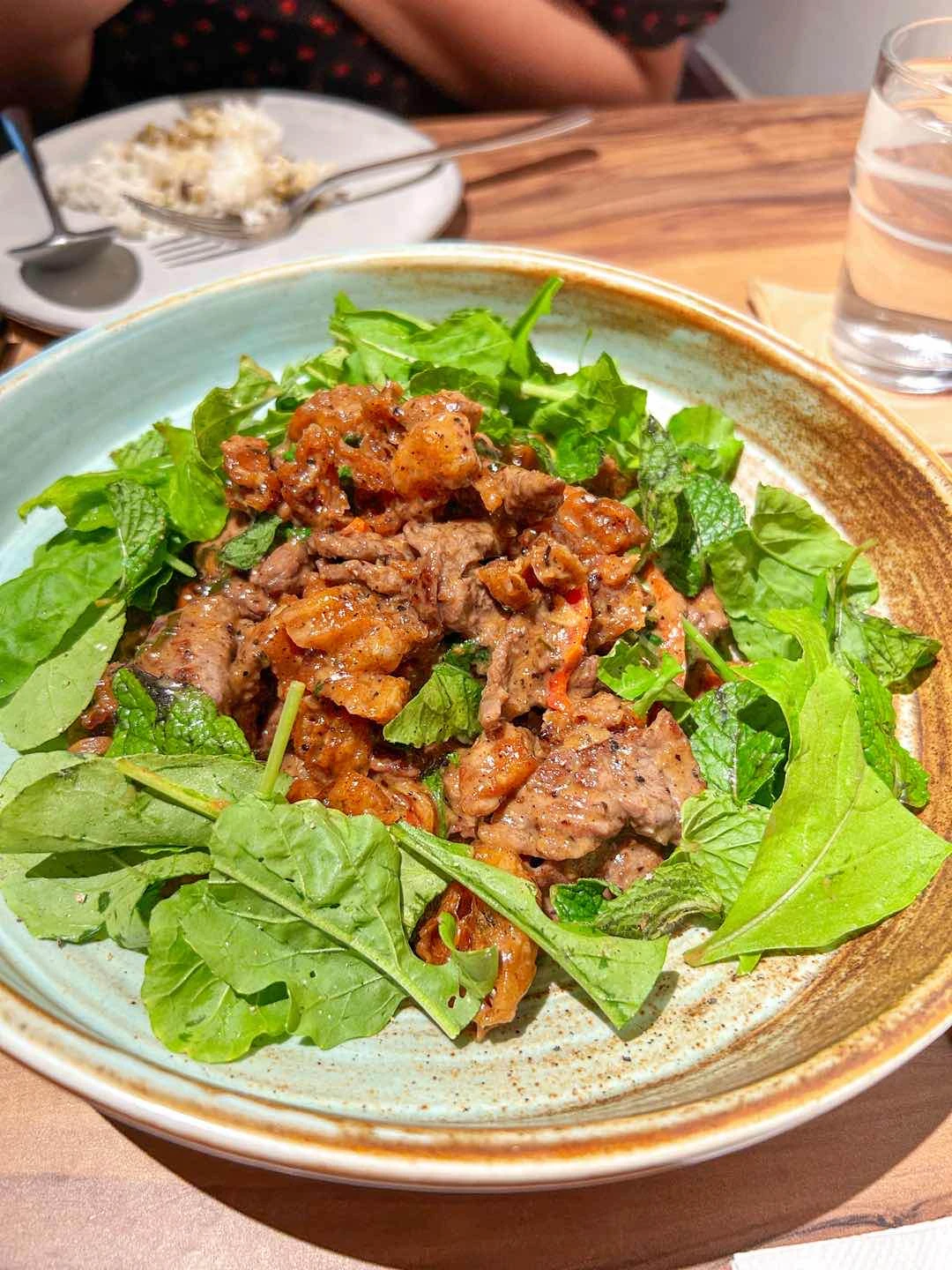 Stir Fry Steak Au Poivre of Po and Pilar