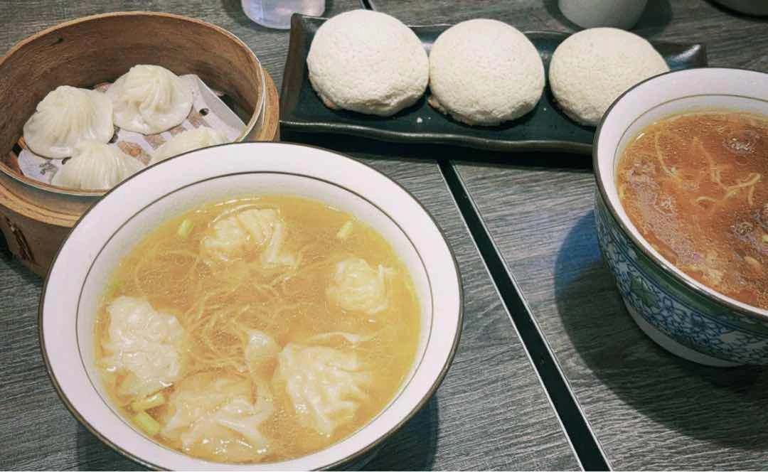 pork buns, wonton noodles, beef noodles, xlb