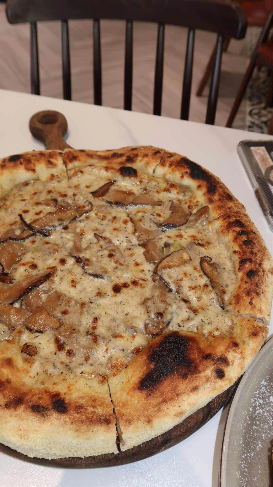 truffle pizza of Famous Country Waffles