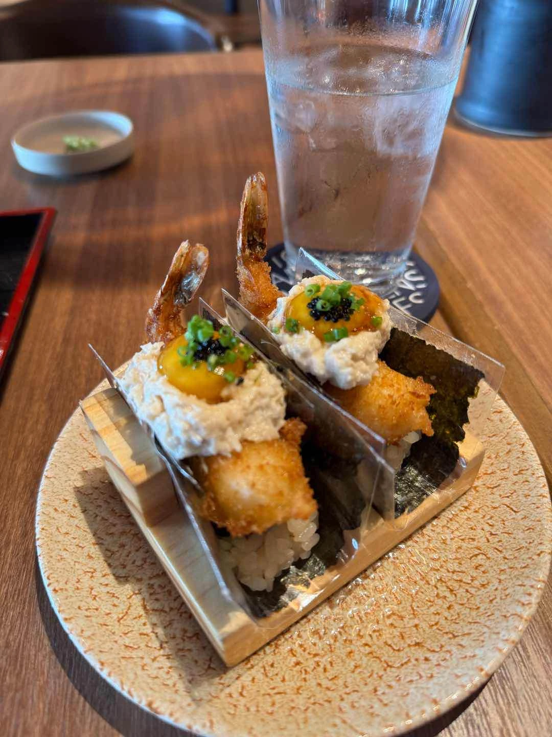 Ebi Katsu Handroll from KOYO