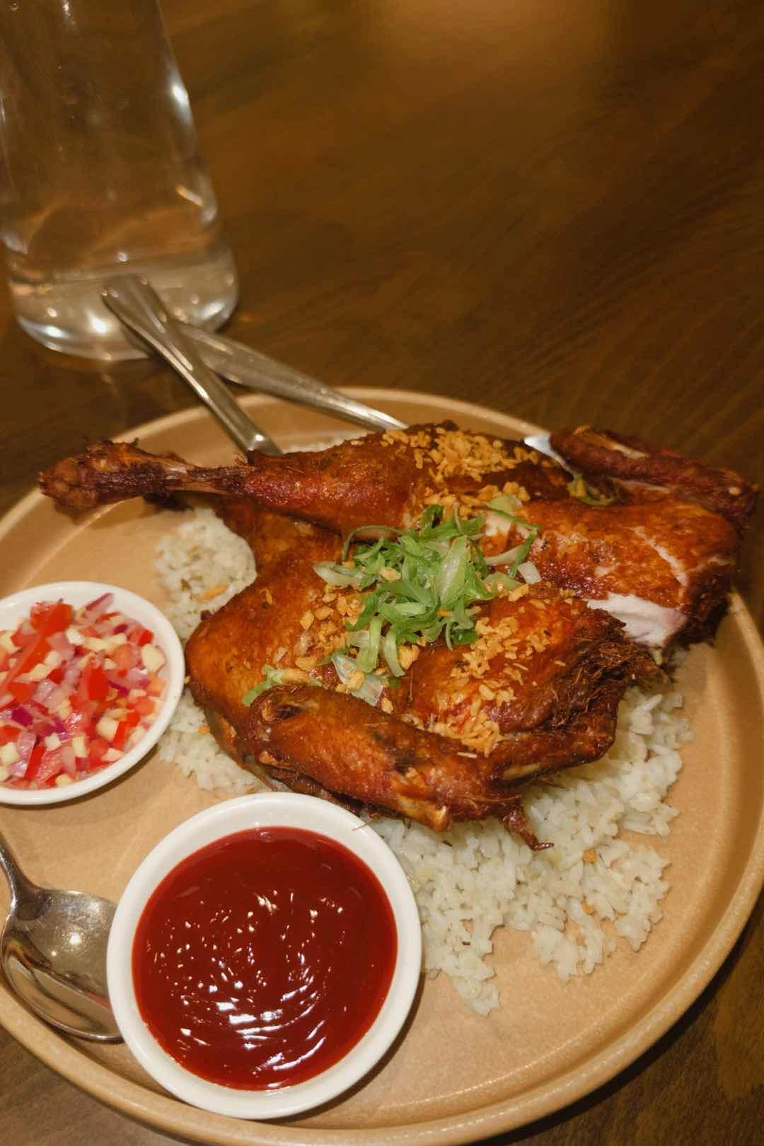 pinahigang manok of Esmeralda Kitchen