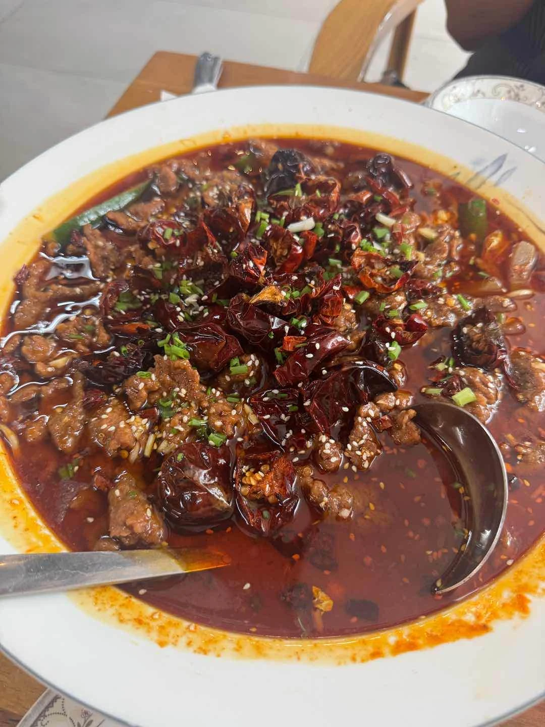 boiled beef (it was HUGE)