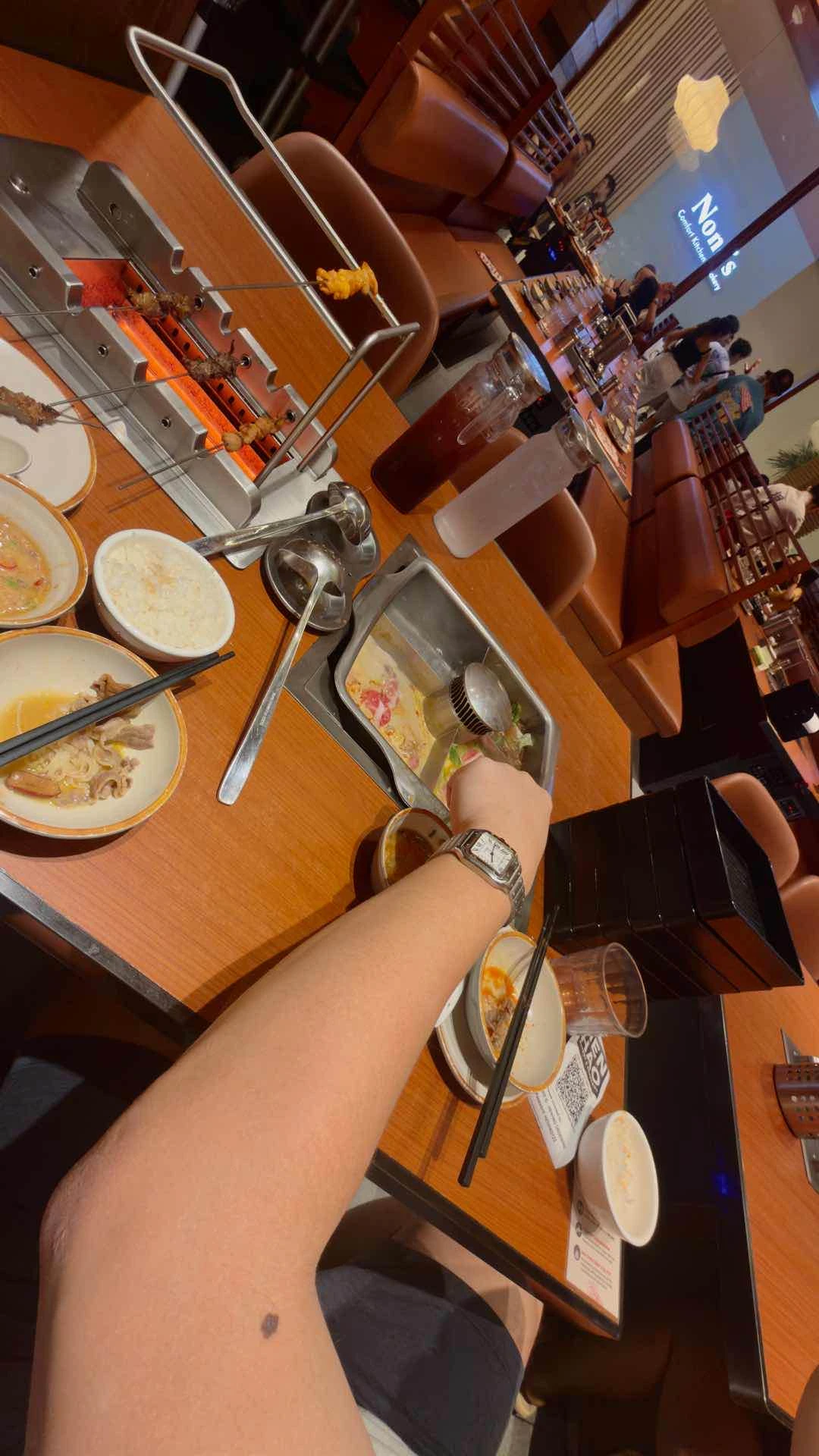 hotpot + shao kao