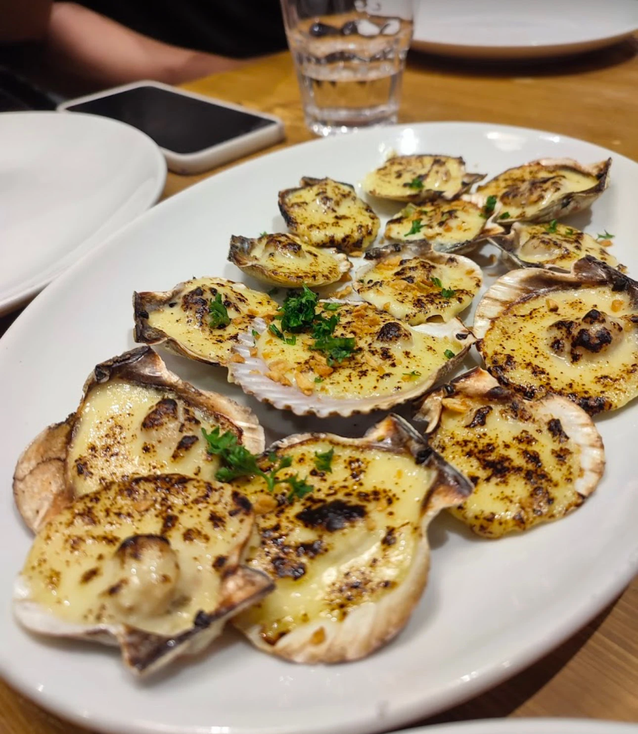 Baked Cheesy Scallops