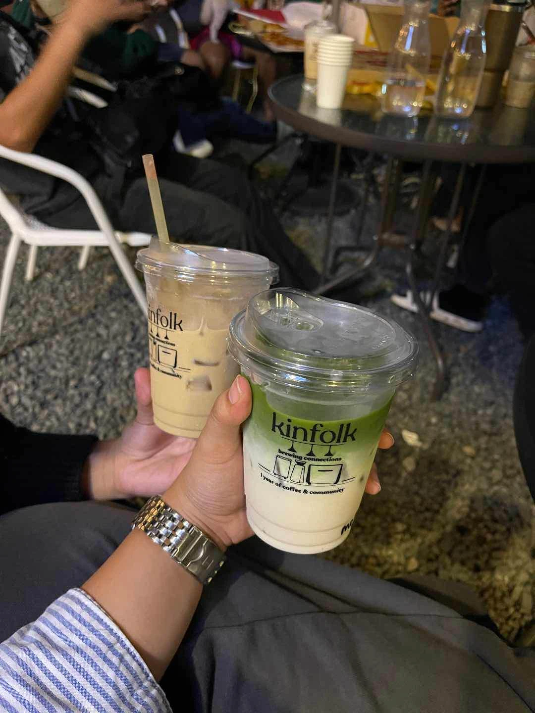 Spanish Latte & Matcha Oat Latte