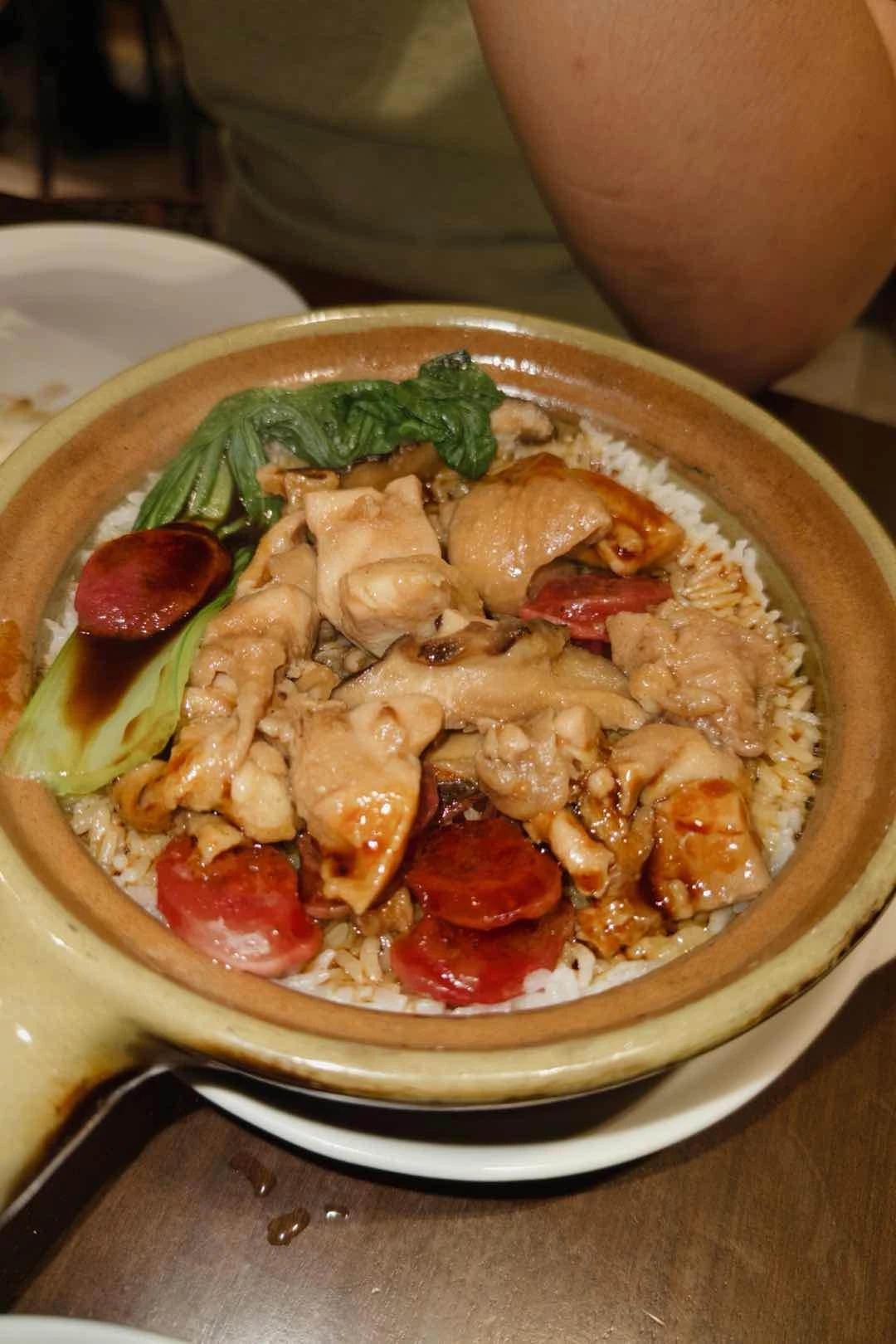 chicken mushroom with sausage