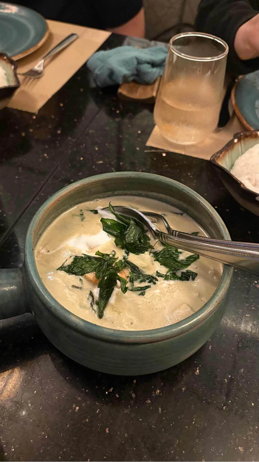 Tom kha gai of Benjarong