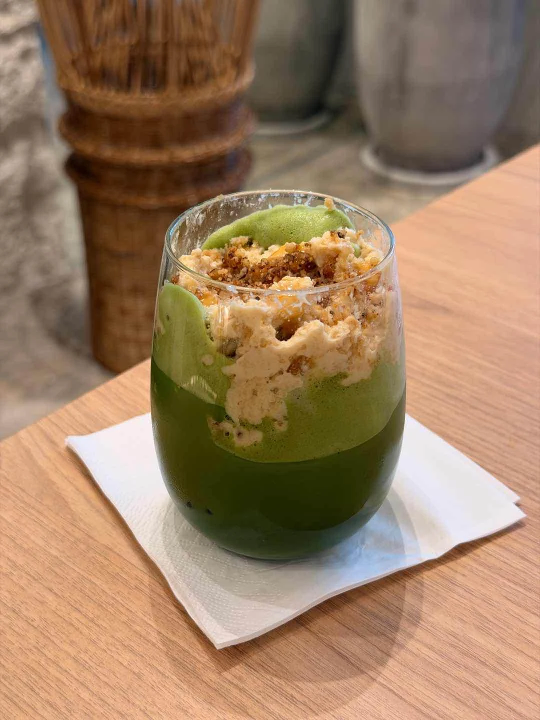 banana pudding of Shizu Matcha Bar