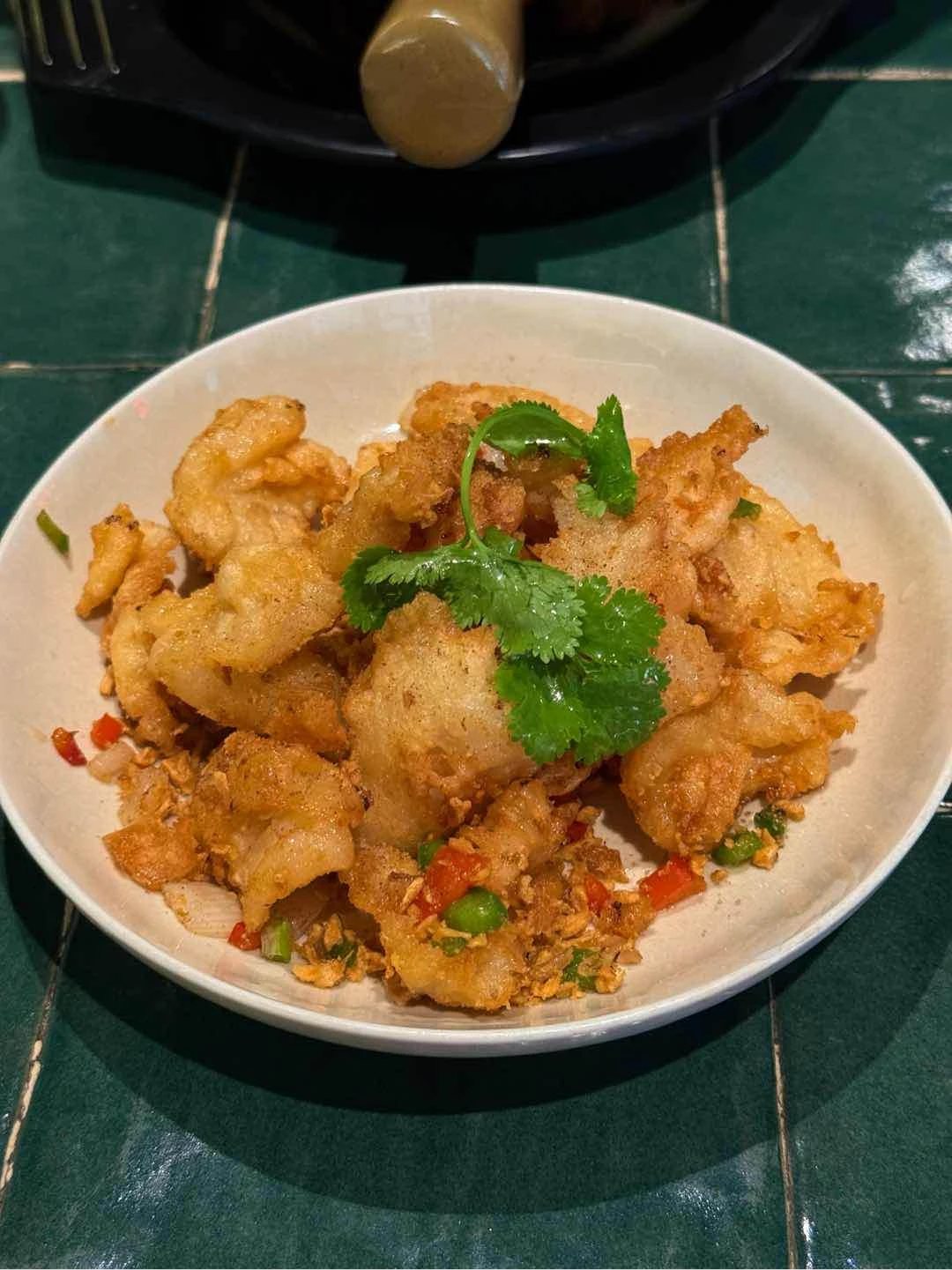 salt & pepper squid of Super Uncle Claypot