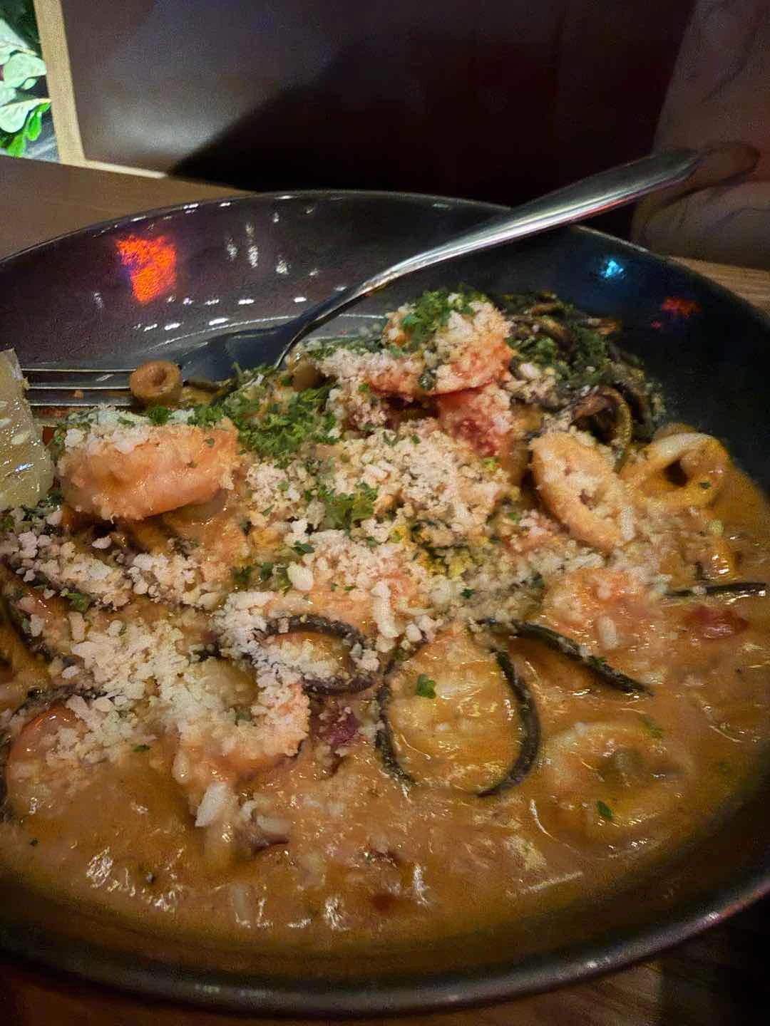 Seafood Pasta Negra