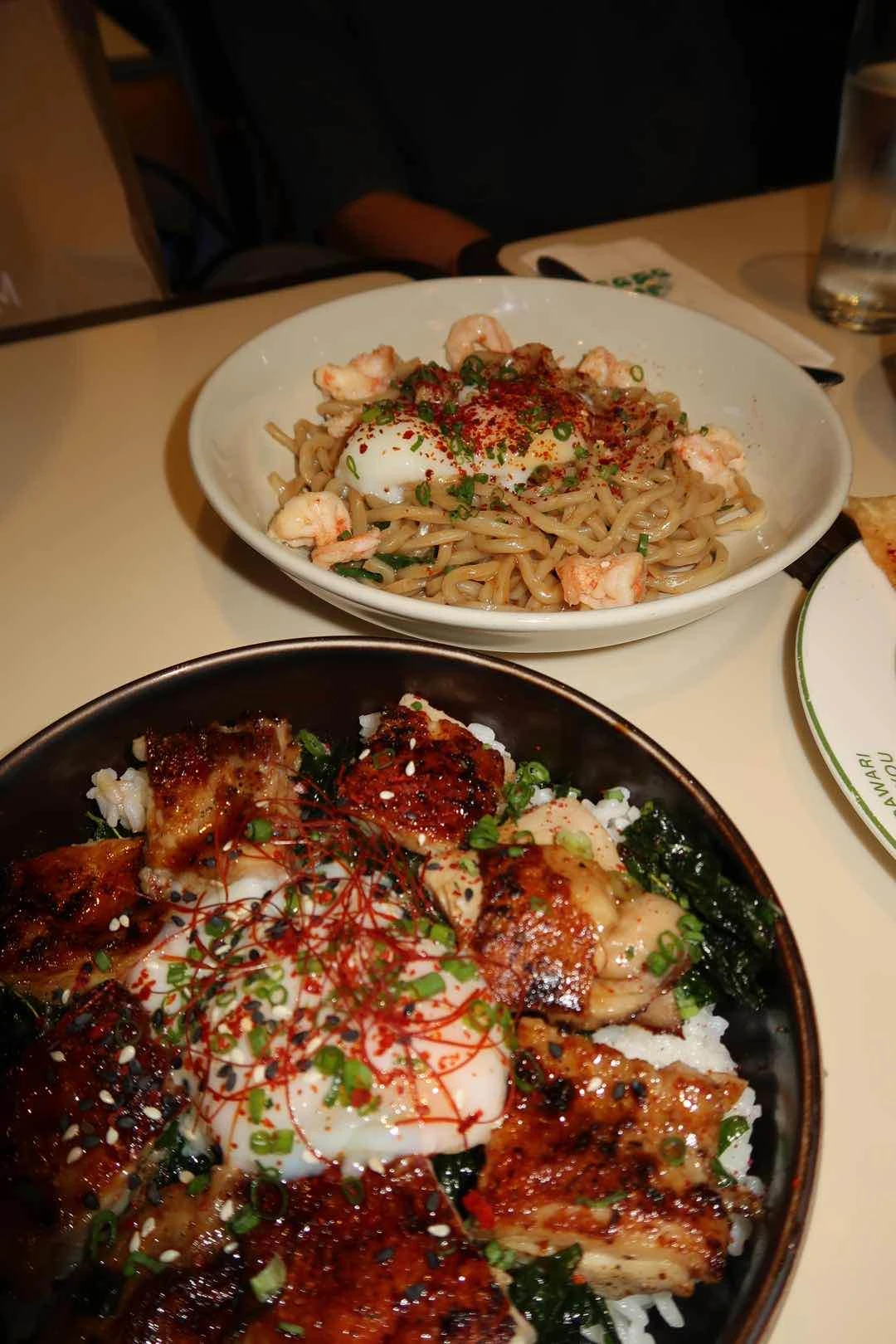 chilimansi noodels and chickendon of Kodawari BGC