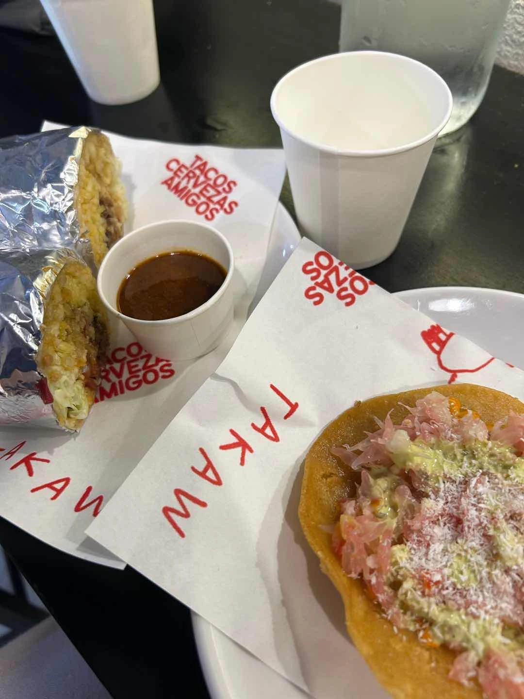 Pomelo Soft Taco (i think) and burrito