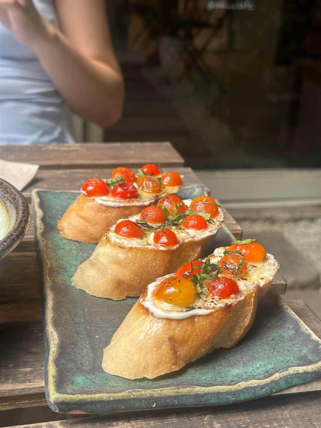 Cherry Tomato Bruschetta