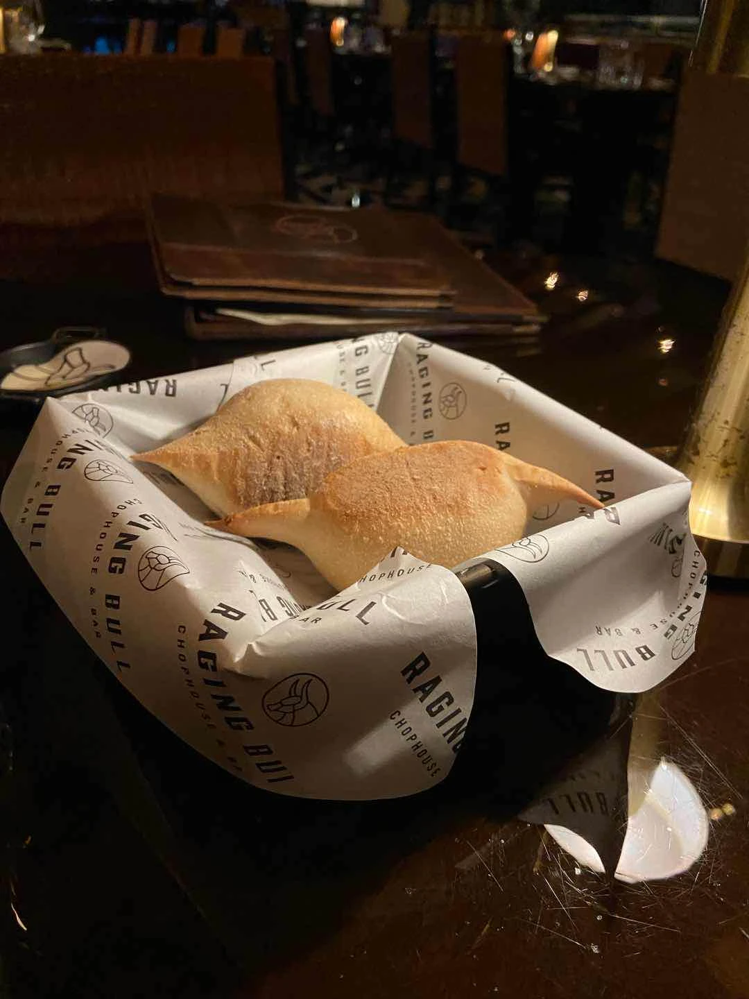 Complimentary bread
