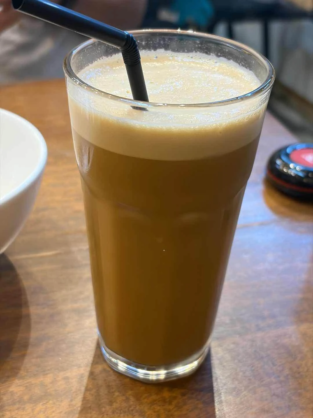Iced coffee of Banh Mi Manila