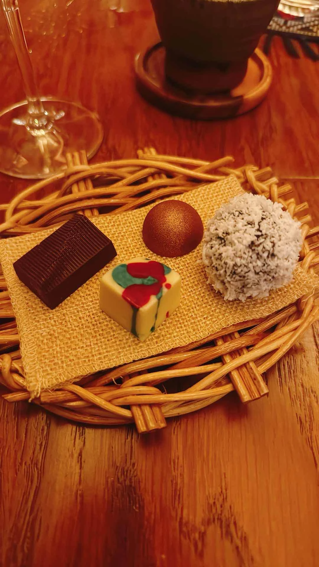 Chocolate bonbons 