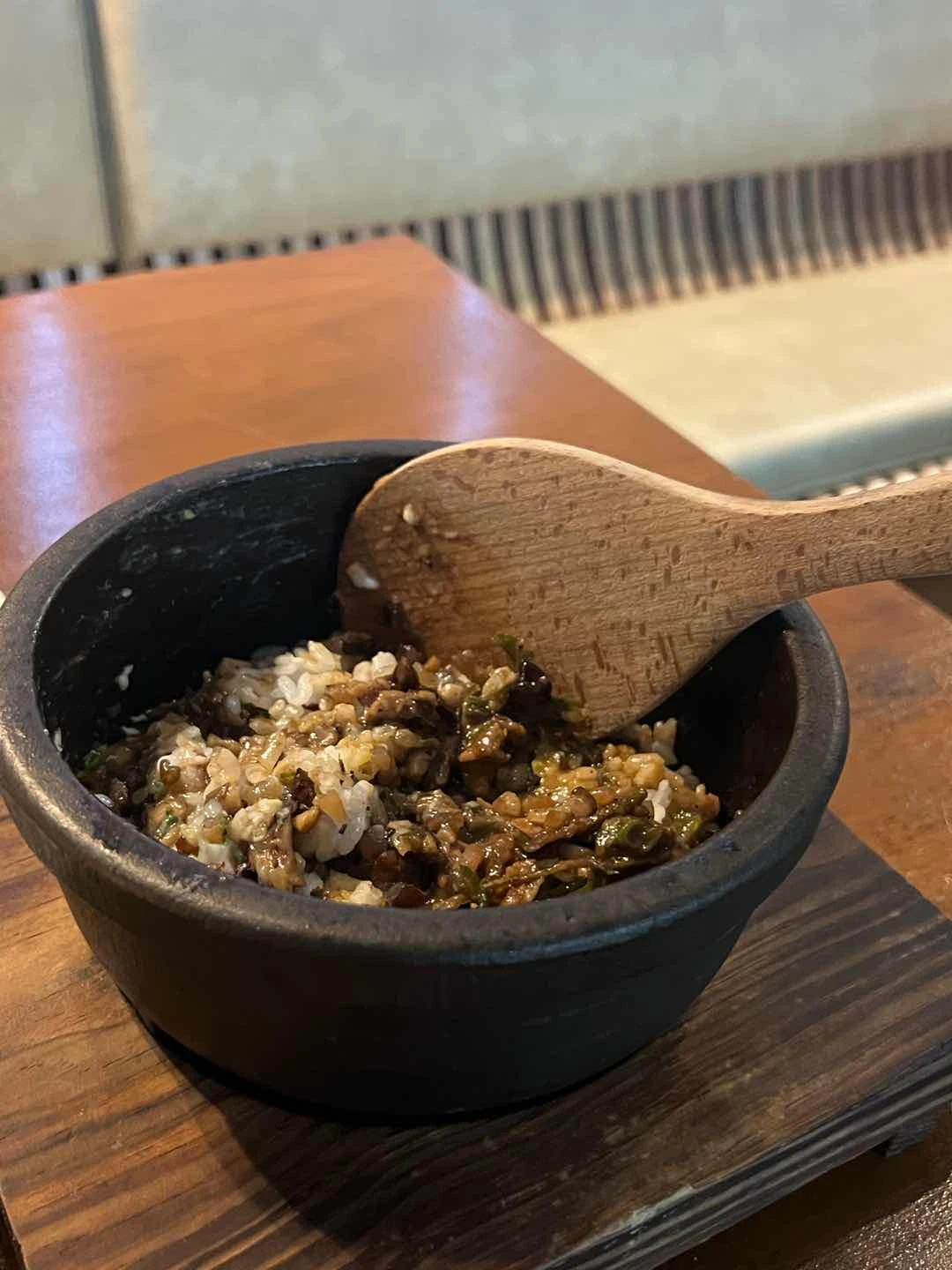 mushroom sisig silog