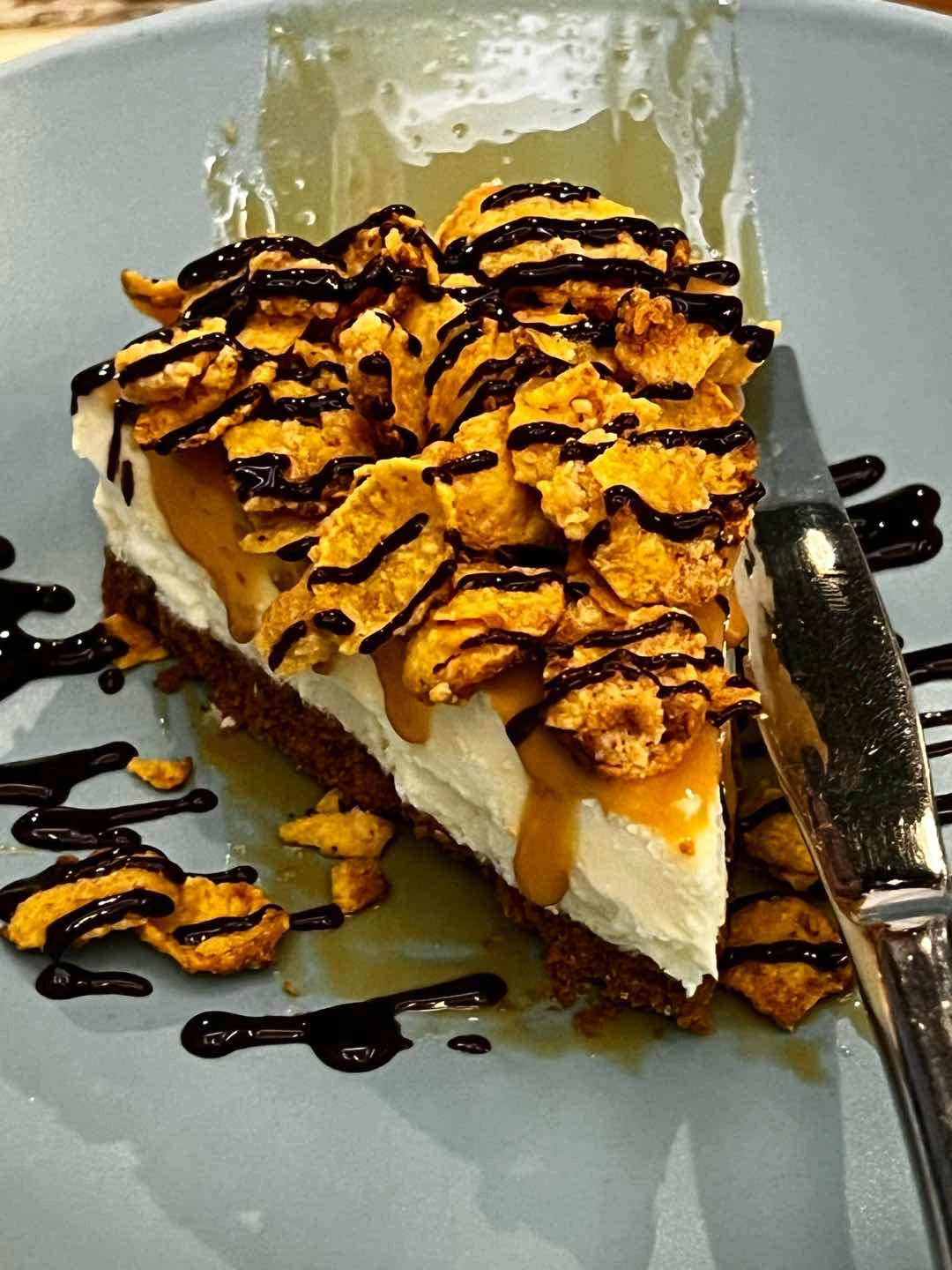 Dulce de Leche Cheesecake of Tittos Latin BBQ & Brew - Kapitolyo