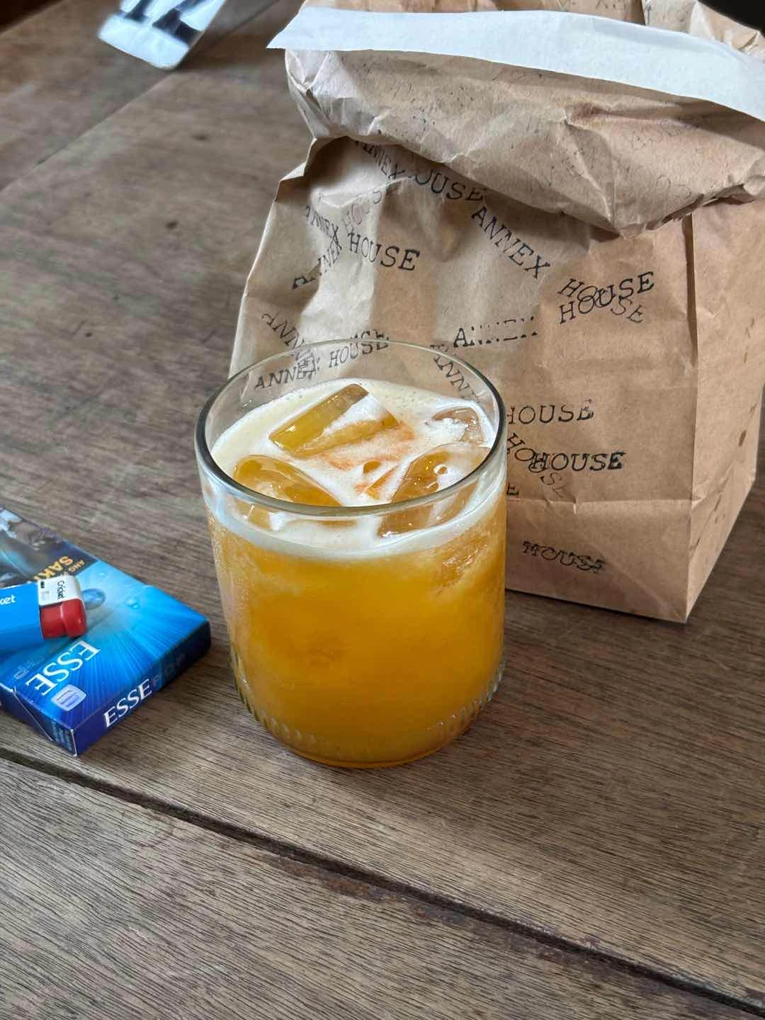 Mango Rum and Salted Popcorn of Annex House