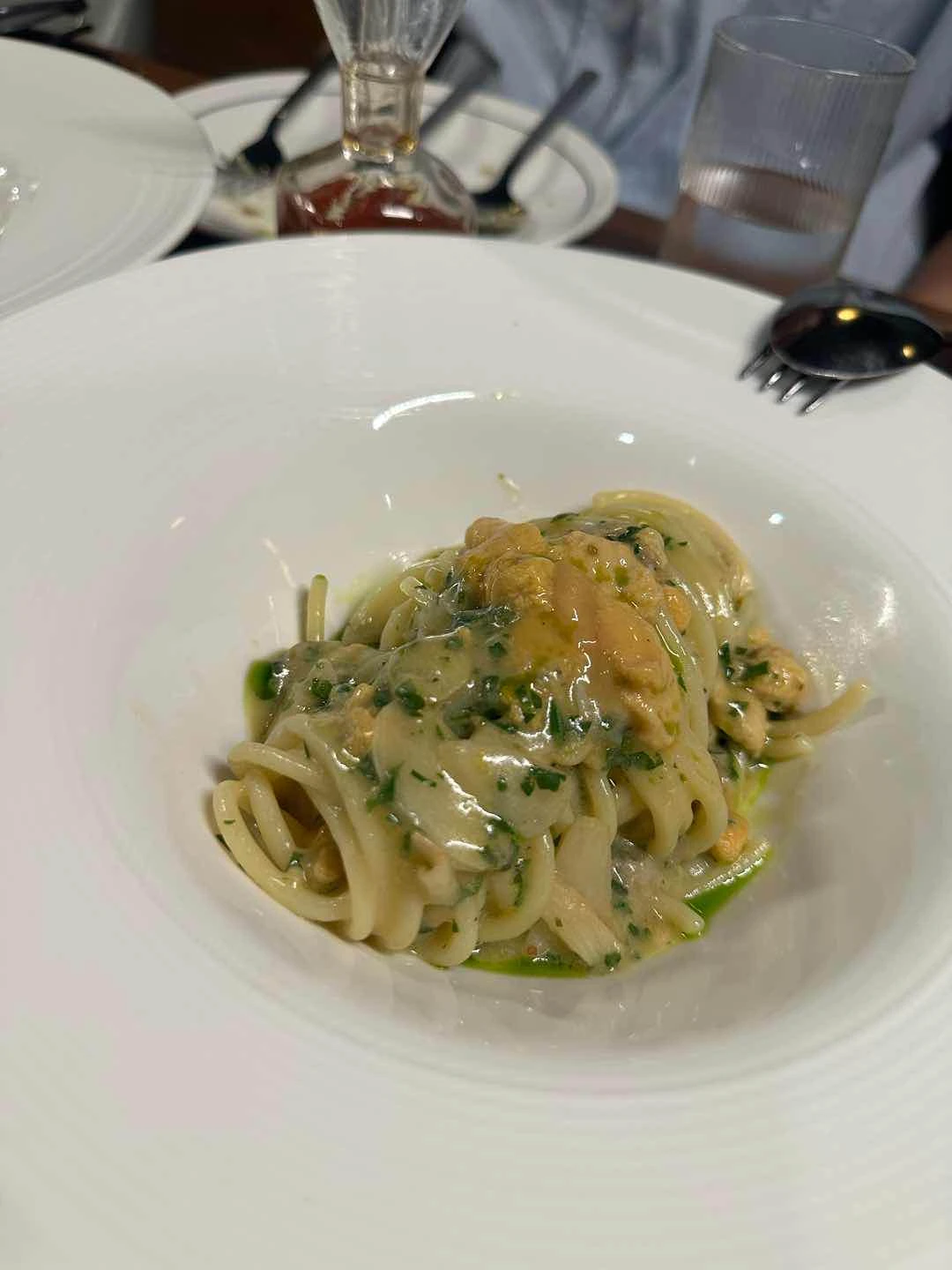 vongole uni was really good! they were generous with the uni.