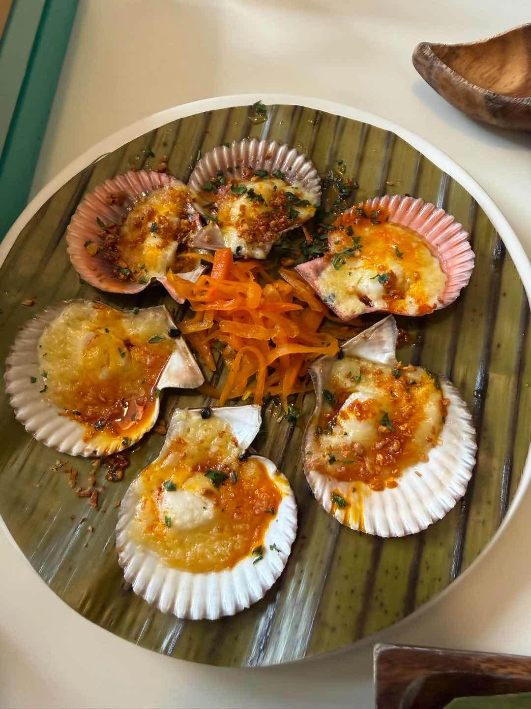 baked scallops