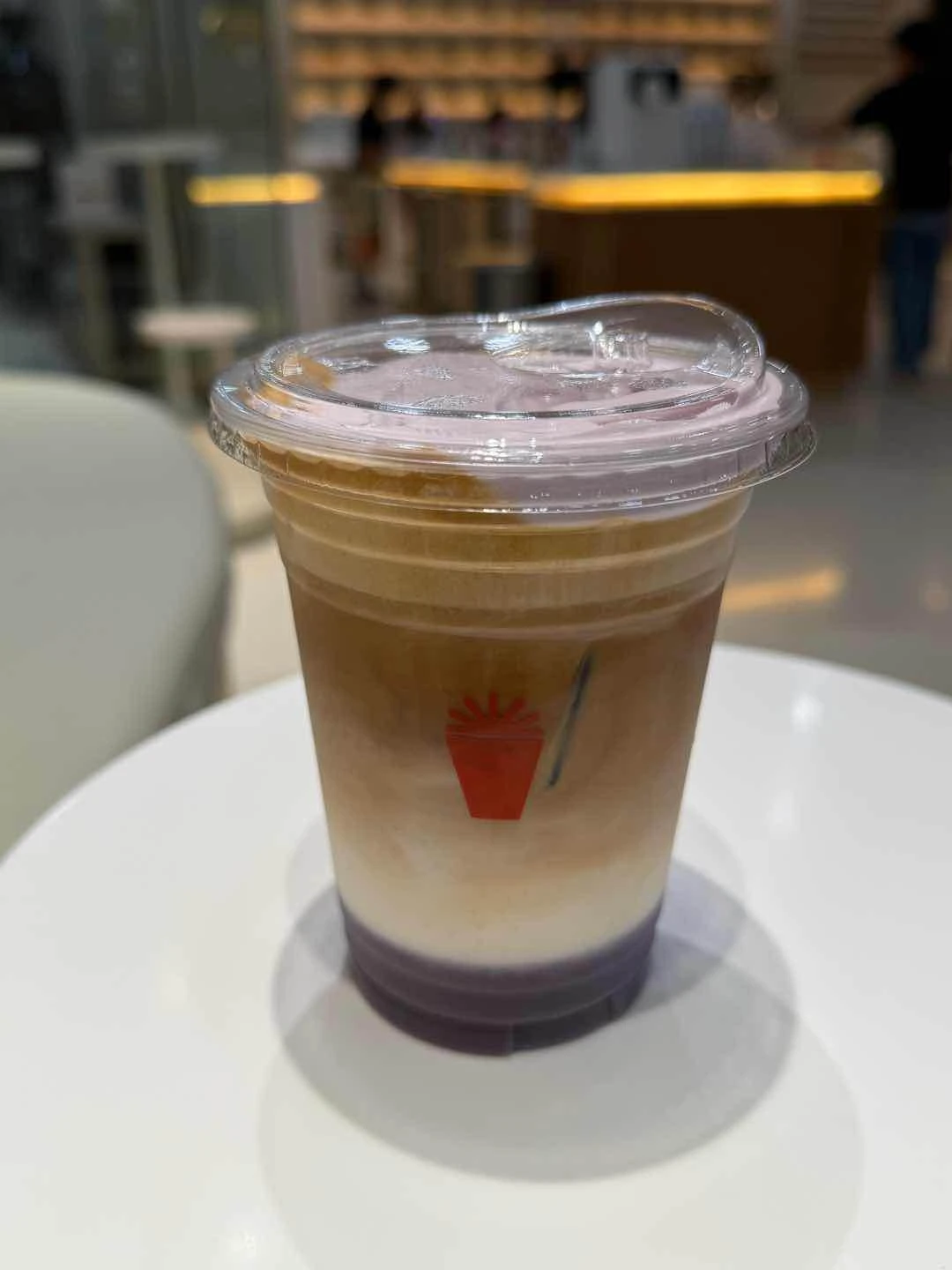 ube spanish latte