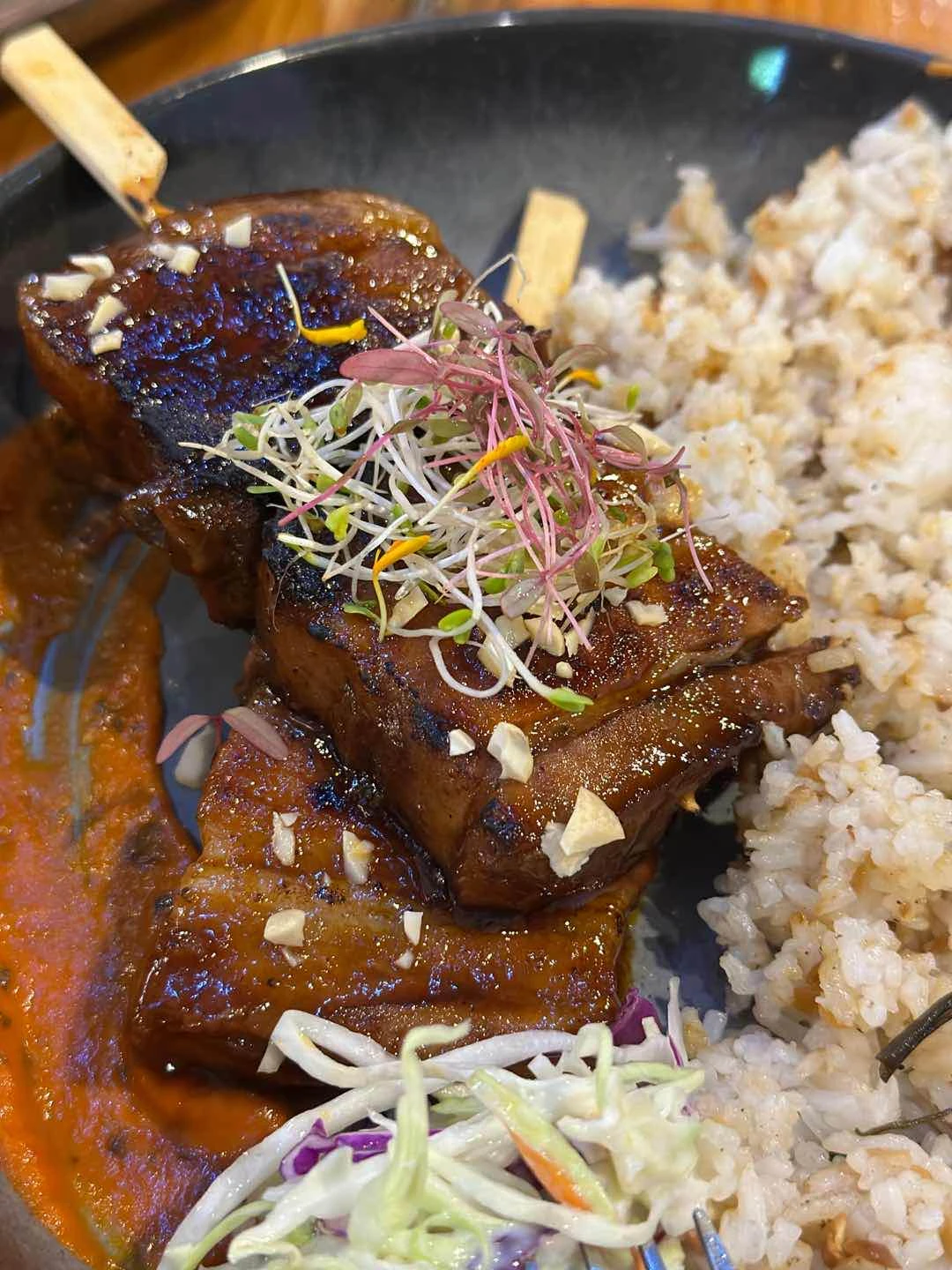 Bbq Glazed Pork Belly