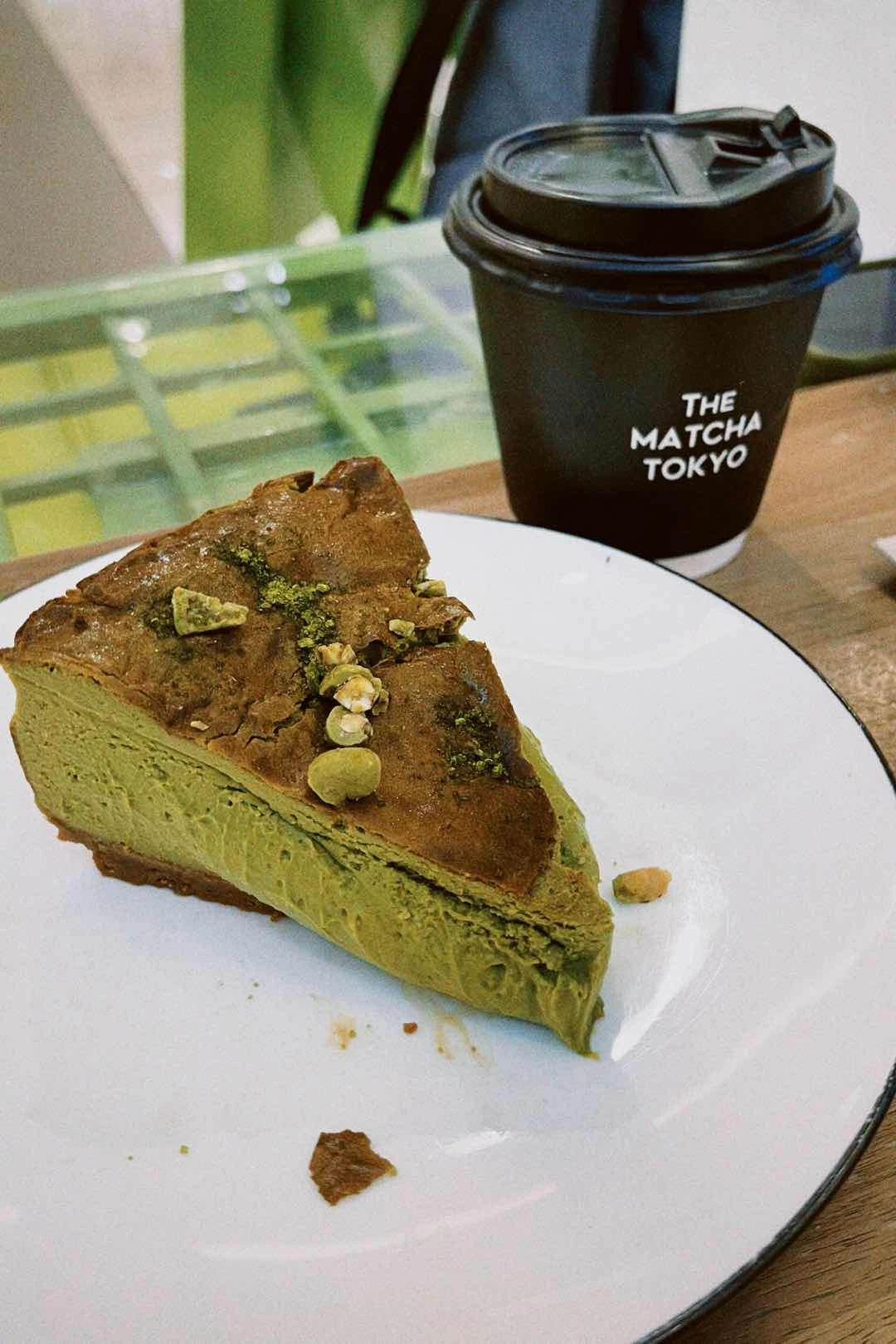 El Born Matcha Cheesecake of The Matcha Tokyo