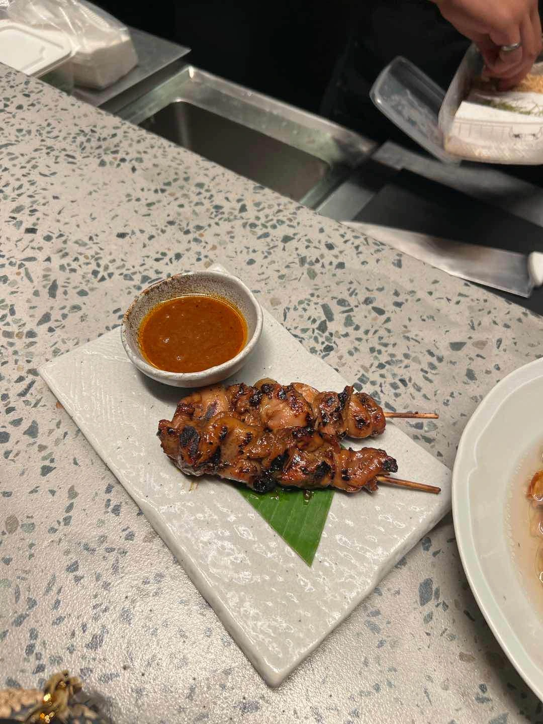 chicken satay skewers