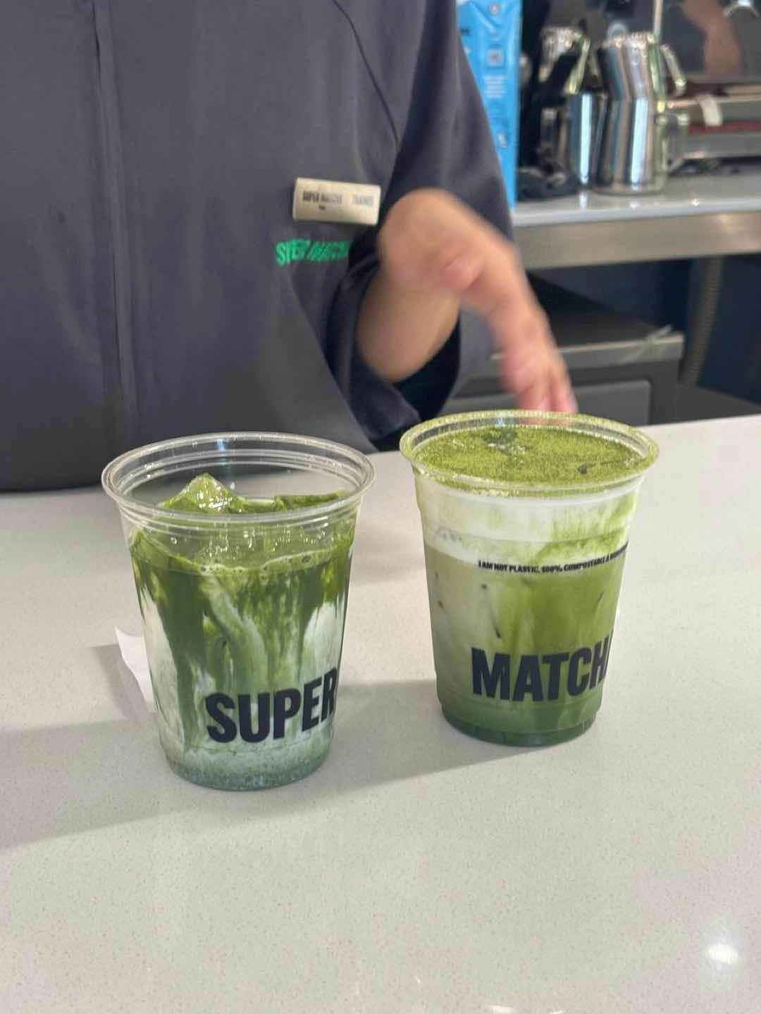 oat cream matcha latte 5/5 ⭐️
