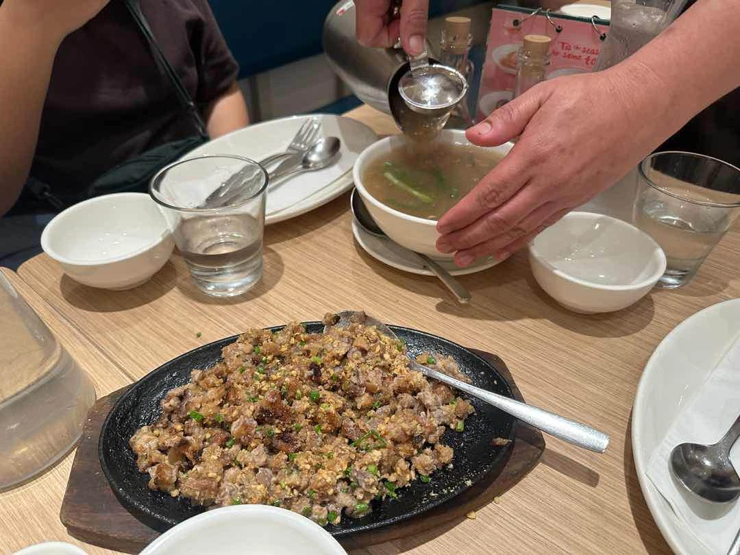 Crispy Sisig & Sinigang
