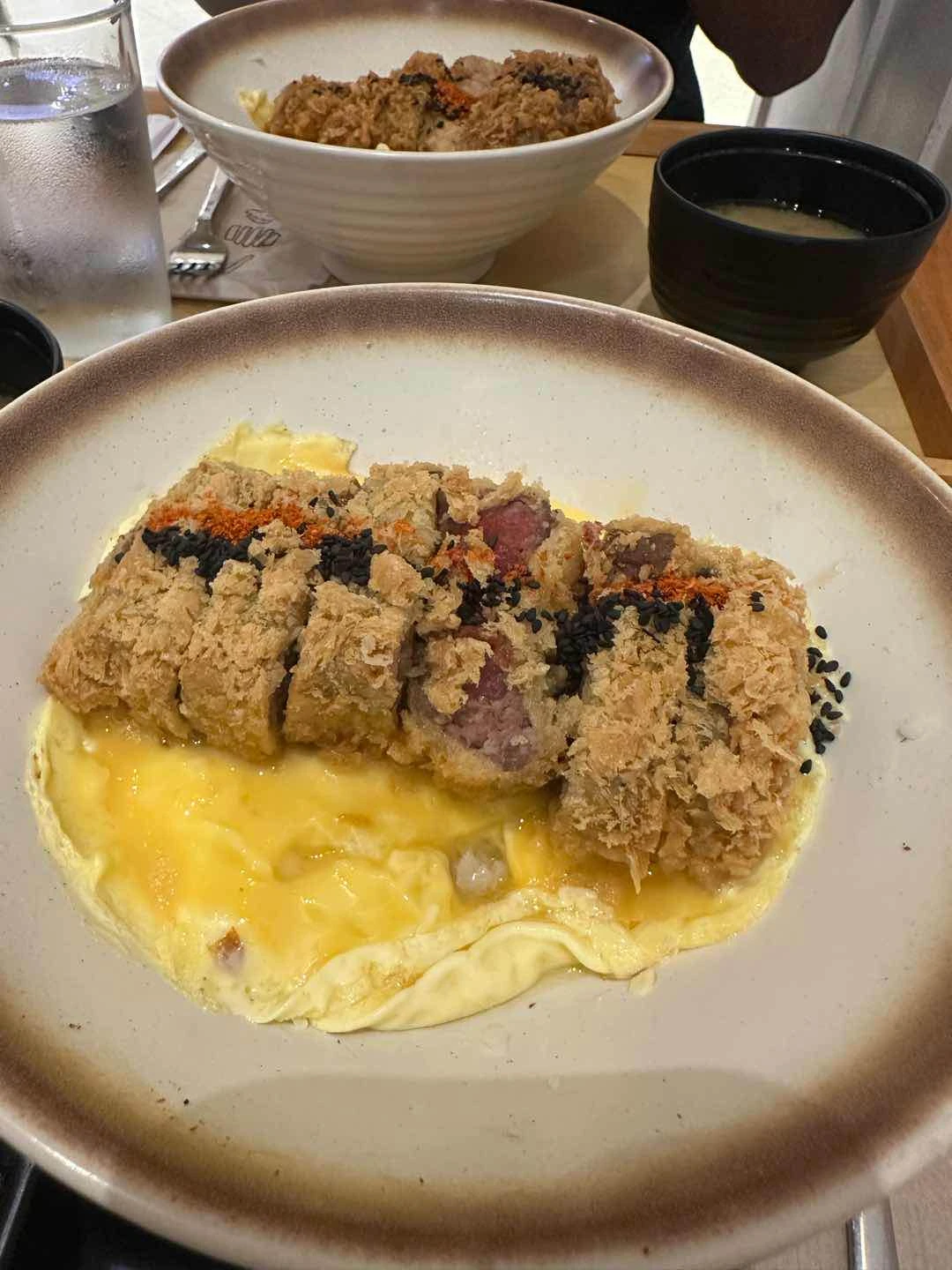 Gyu katsudon grass fed ✨ of Katsudonya Saiko