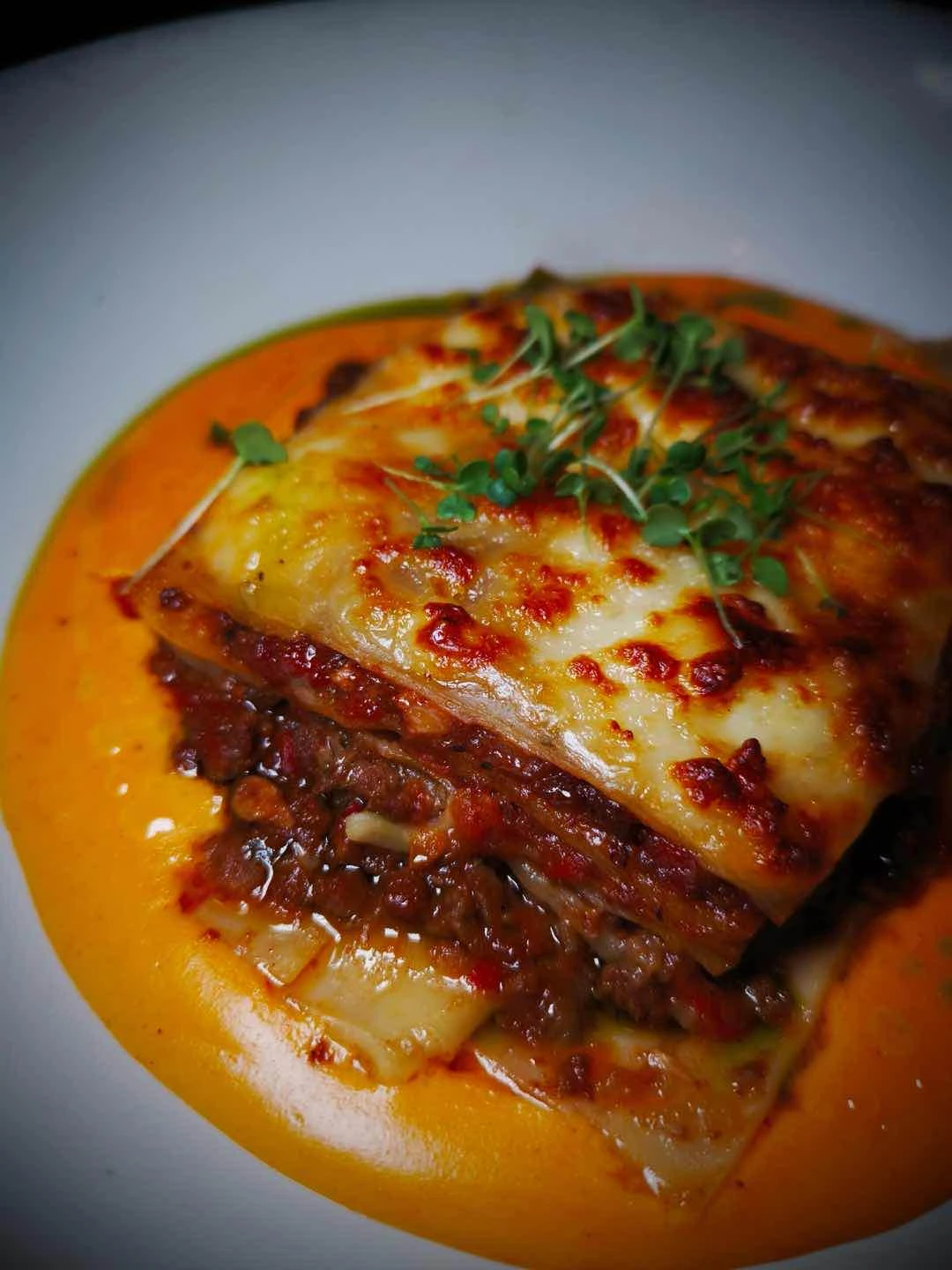 Lasagna Bolognese of Cartel Coffee Deli