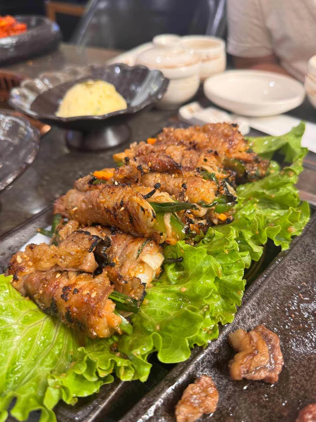 vegetable wagyu brisket roll