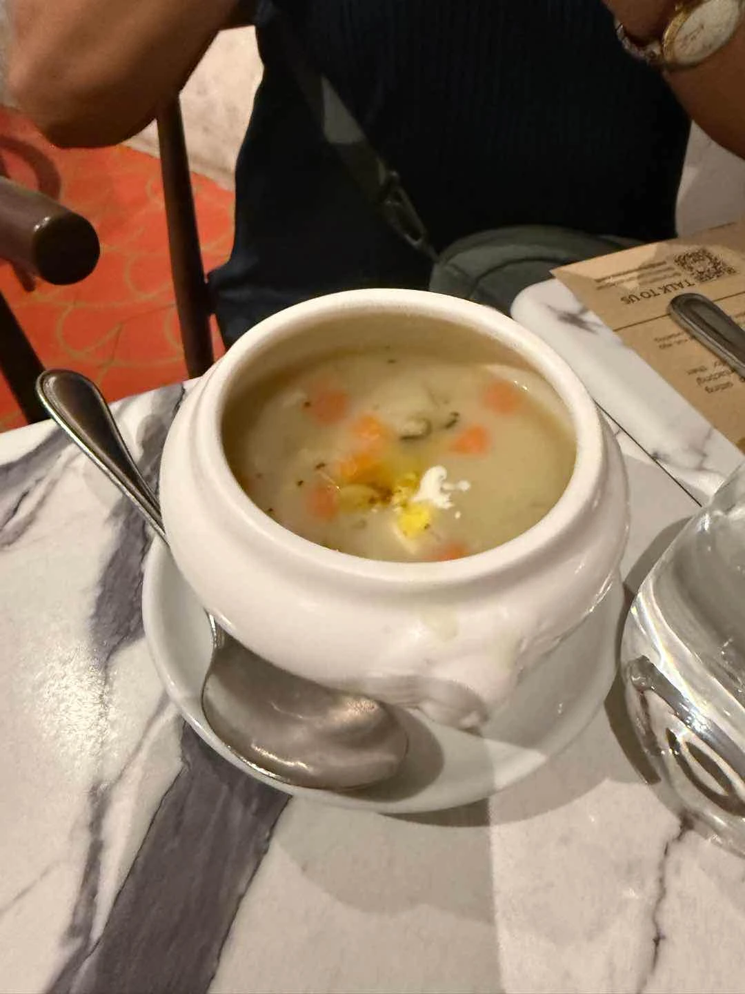 Vegetable, Mushroom and Barley Soup of Mamou Prime