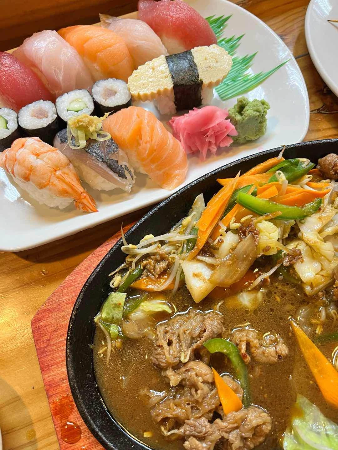 Sushi and Teppanyaki