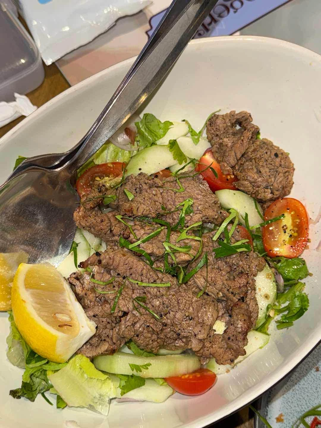 Beef Salad of Gingerlily Asian Kitchen