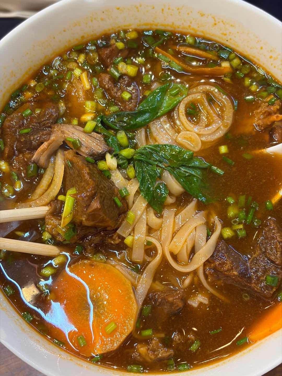 Beef pho  of Banh Mi Manila