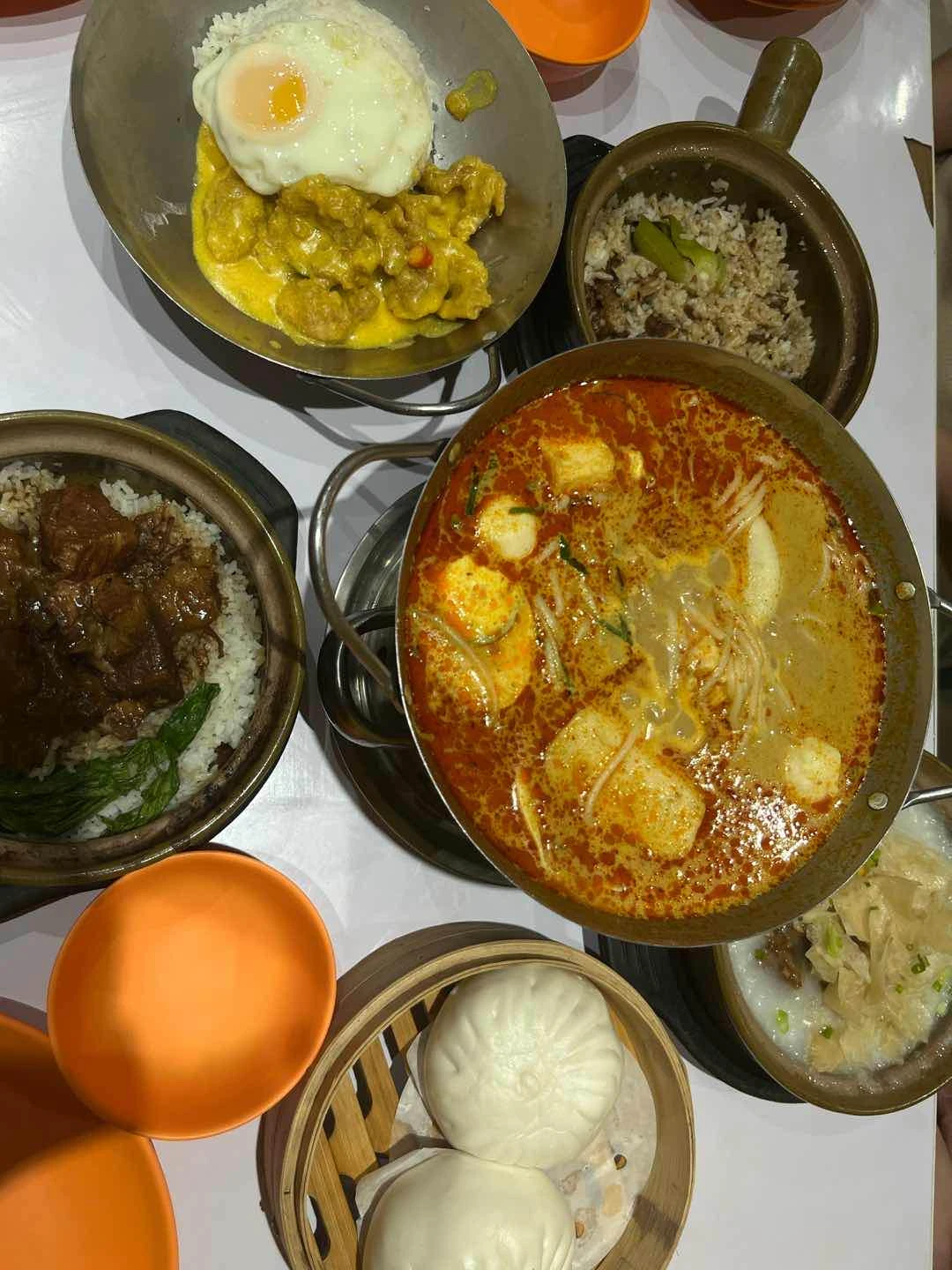 ++Beef brisket claypot and congee
