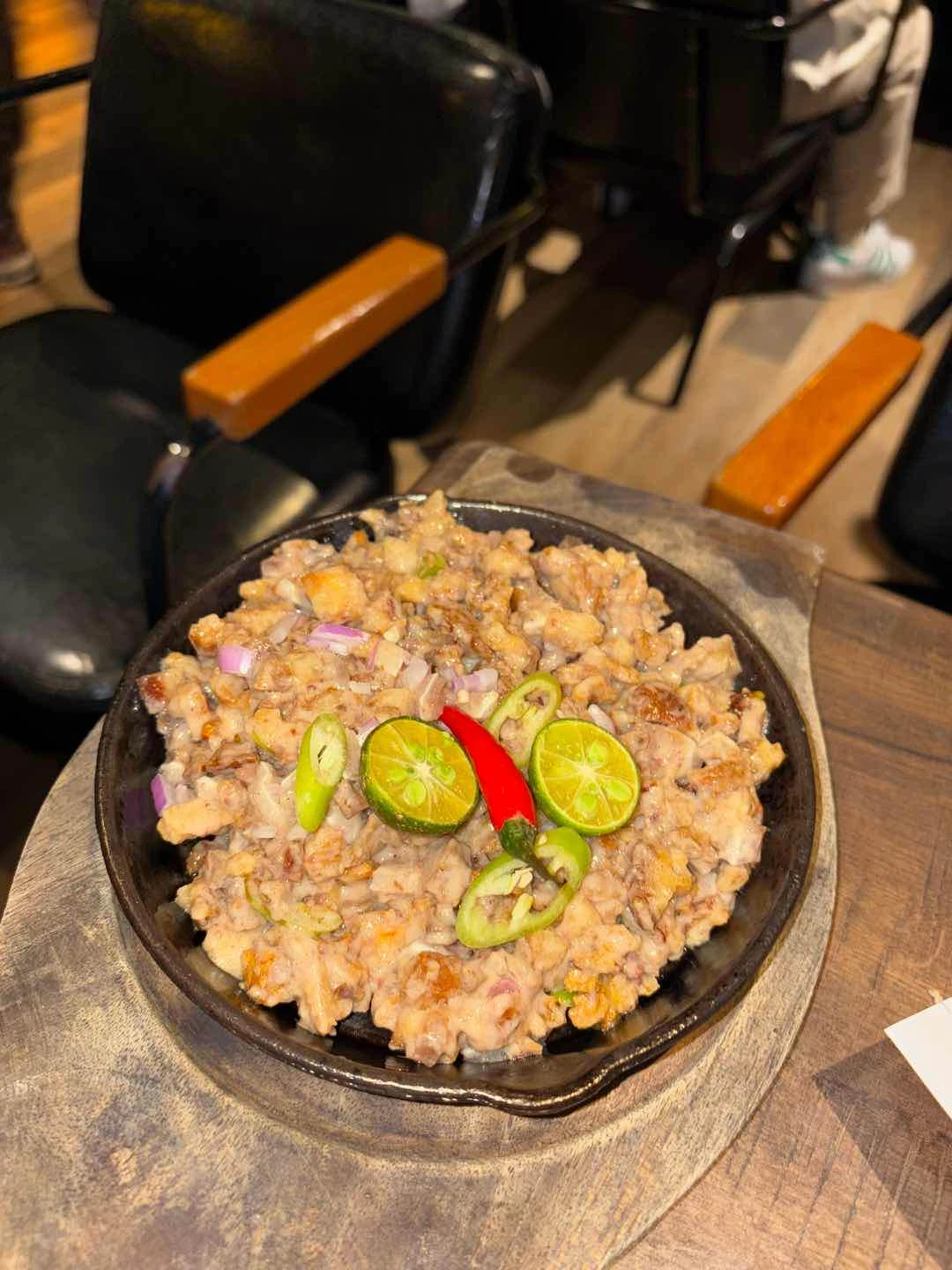 Sisig of Varra Resto Bar