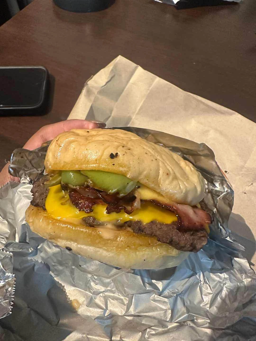 Dynamite Burger of Burger Valley Diner Woodsville