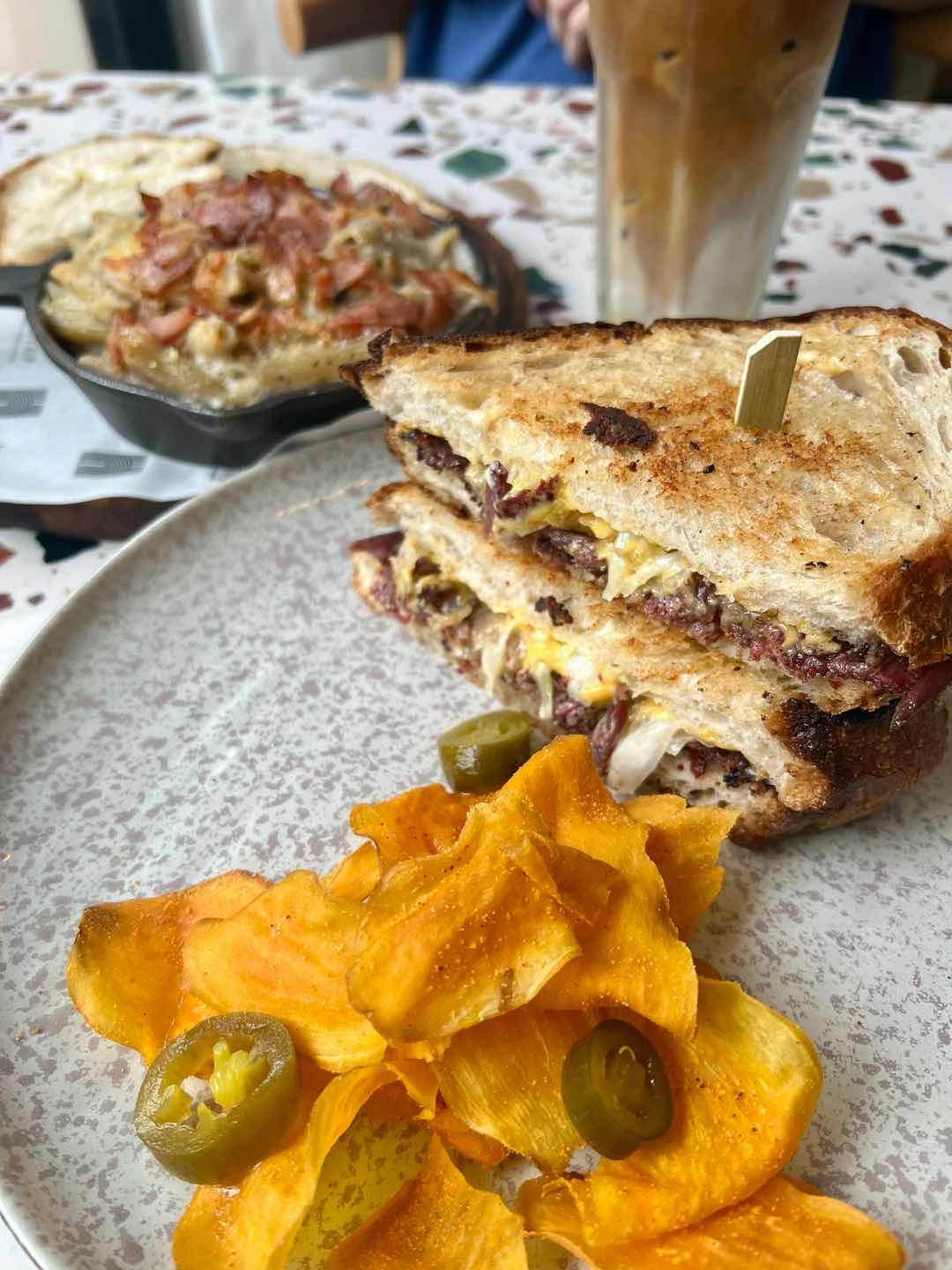 Reuben sandwich