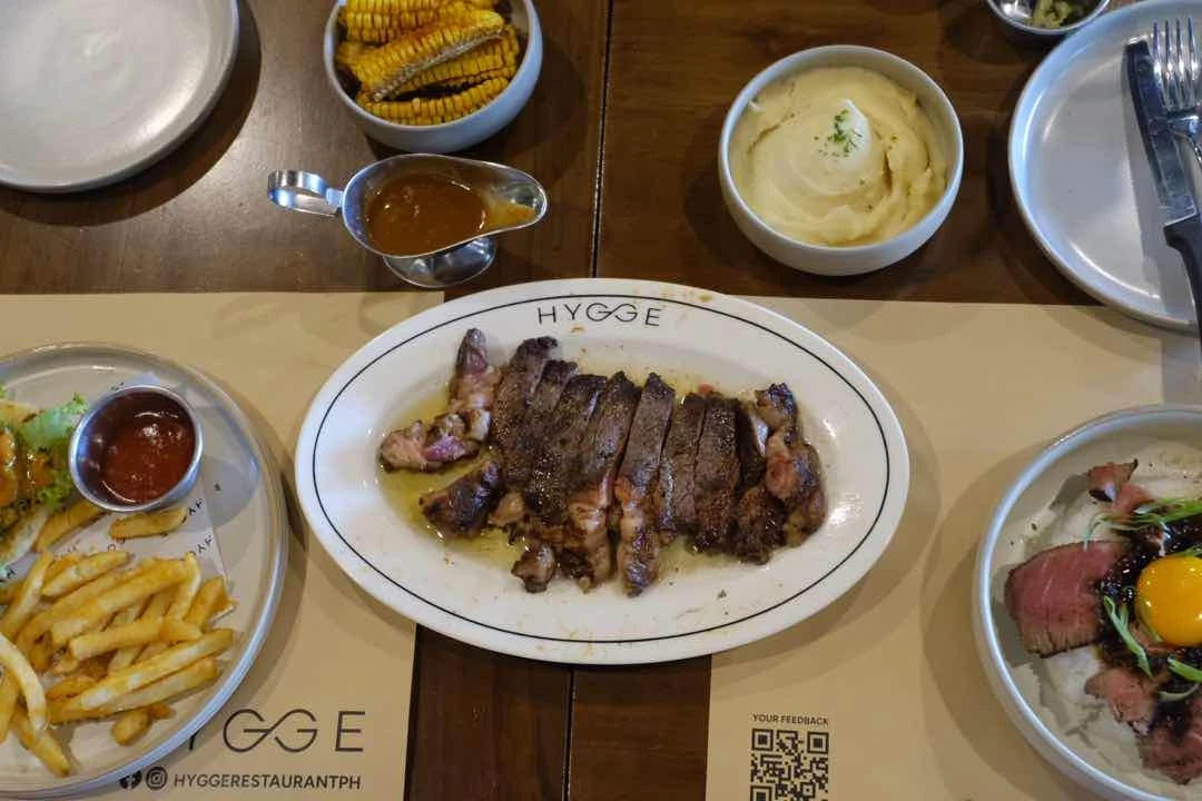 USDA Choice Angus Ribeye Steak + two sides 