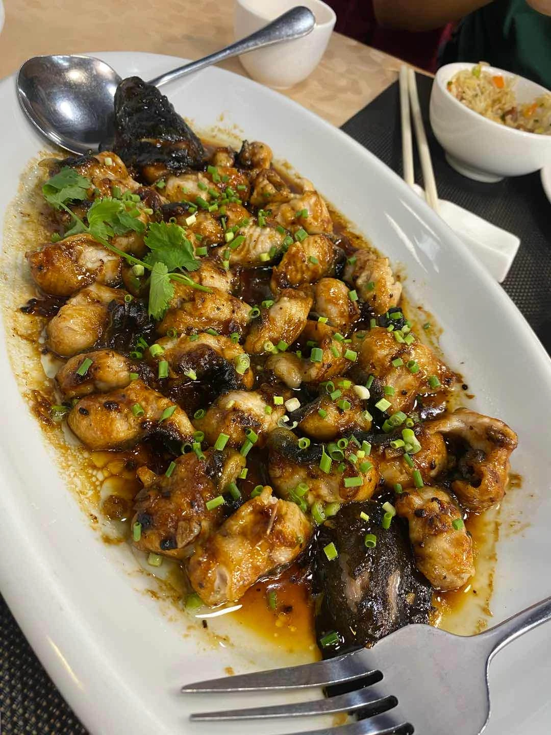 Grilled eel