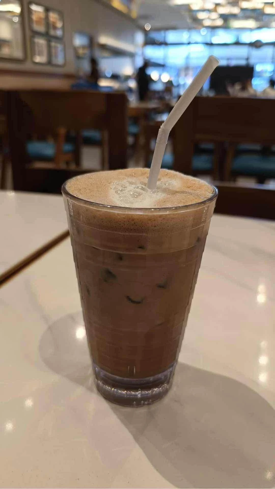 Iced White Coffee Hazelnut