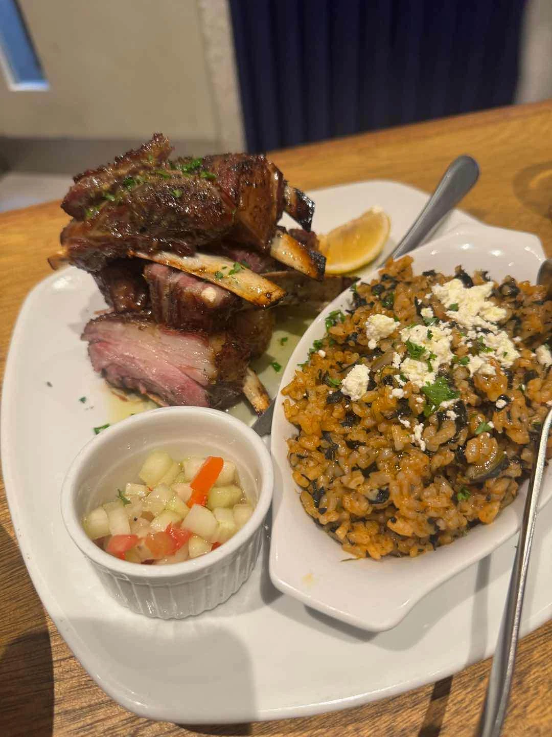 lamb ribs of Cyma Robinsons Magnolia