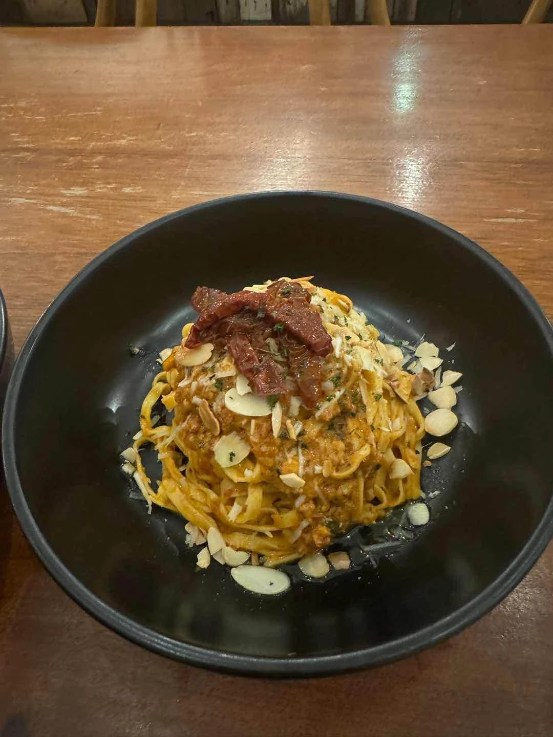 Sundried tomato pasta of Bungalow café & bakery