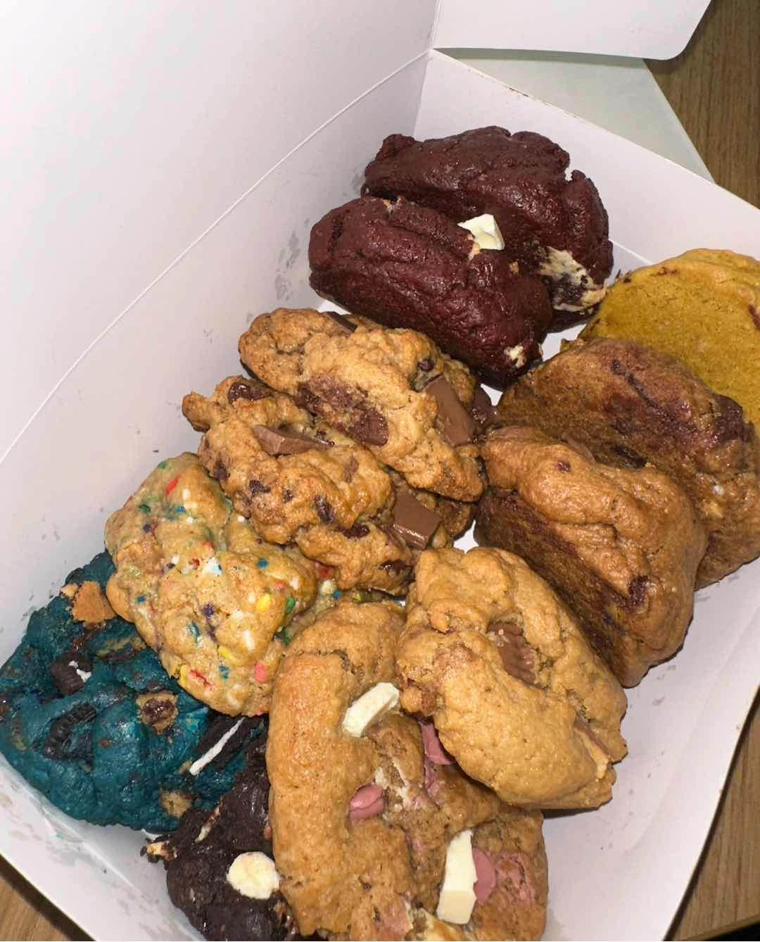 Fave: red velvet & lemon!🍋  of The Kind Cookie PH