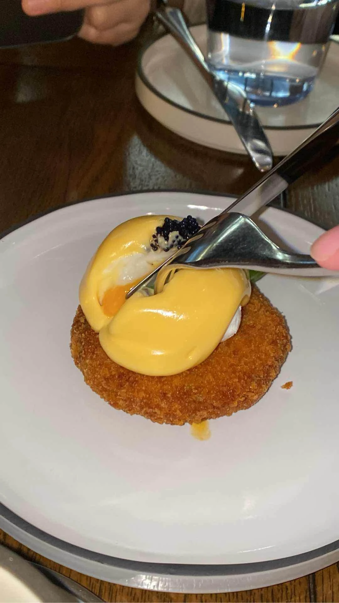 Crispy Crab Cake and Caviar